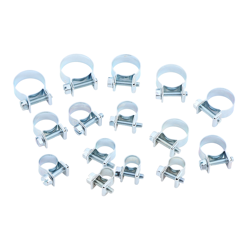 Pipe Clamp Bar - ジュビリーホースクリップ 10個セット 燃料ライン用 ステンレススチールクランプ ディーゼルガソリンパイプ 錆びにくい