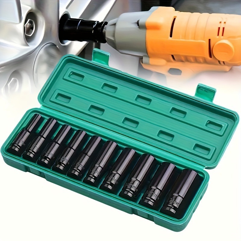 Tools In The Workshop - ソケットセット 8–24mm 1/2 インチドライブ、オートバイツール、修理キット、ツールキット、ワークショップメンテナンス用