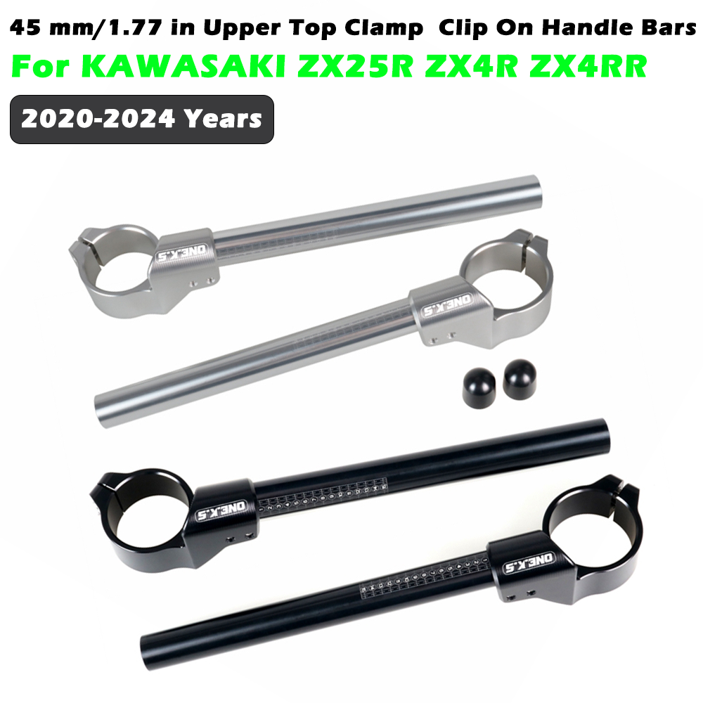 Pipe Clamp Bar - カワサキzx25rzx4r zx4rr ZX4R-SE, 45mm, 1.77 