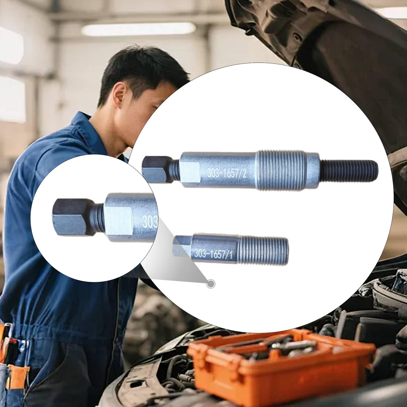 Tools Use In The Workshop - 金属製クランクシャフトプーリー取り外しツール、耐久性のあるダンパーエクストラクター、フォードレンジャー2.0 Tdci用、作業場用