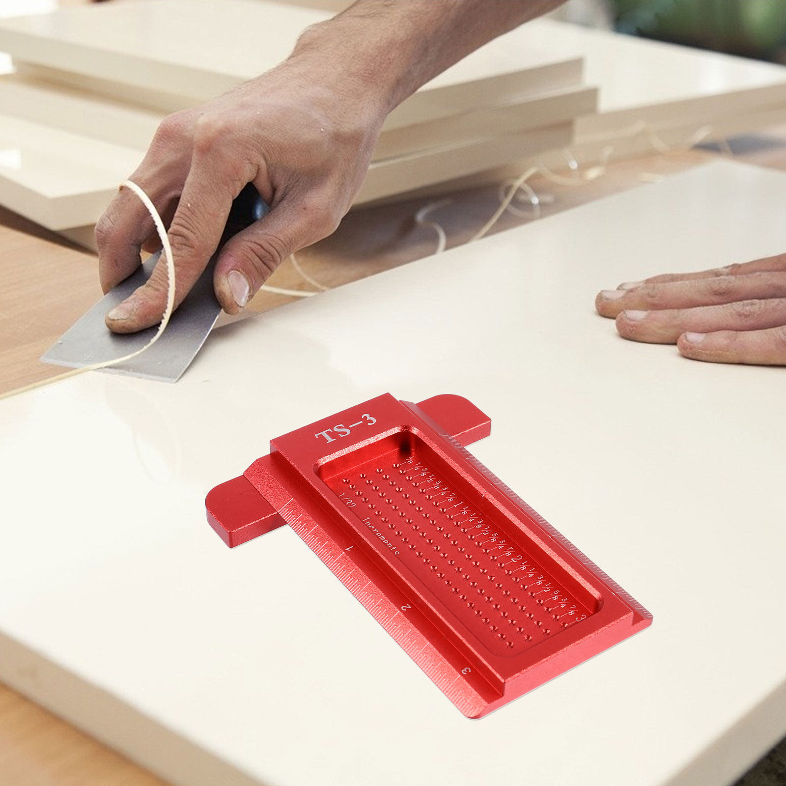 Marking Tools In Workshop - T型木工用スライサー、穴あけ位置決めゲージ、高精度な木工用マーキングツール（家庭用ワークショップ向け）