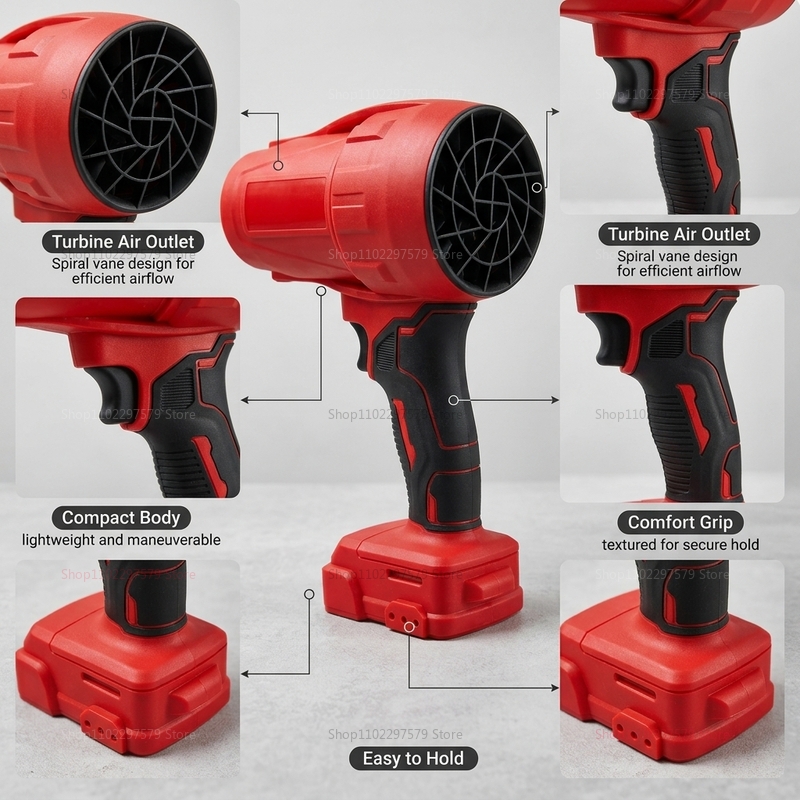 18Vコードレスターボファンブロワードライヤー、ブラシレスモ - Tools Use In The Workshop のレビューと価格