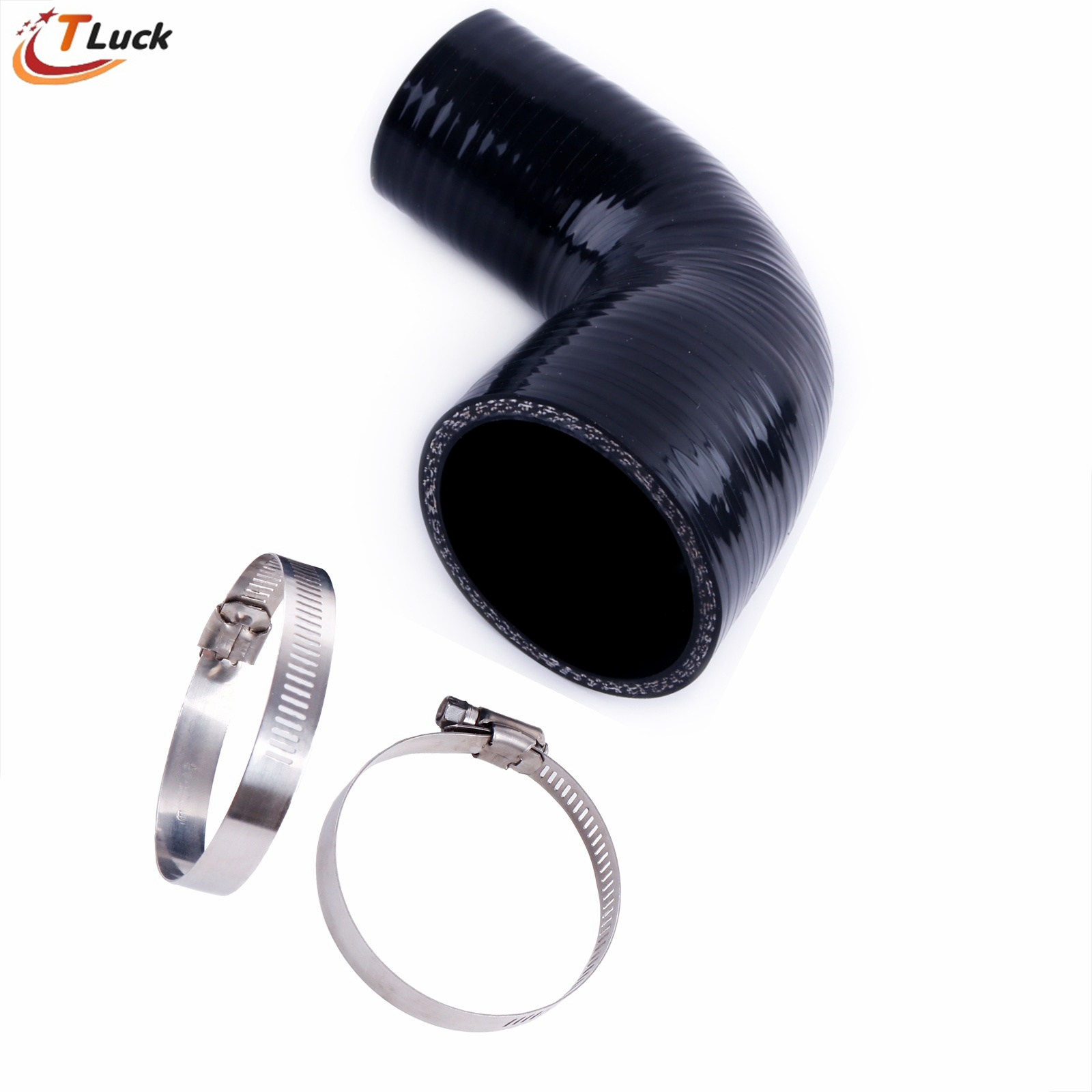 1個入り 90度エルボ リデューシングシリコンクーラントパイ - Pipe Clamp Bar のレビューと価格