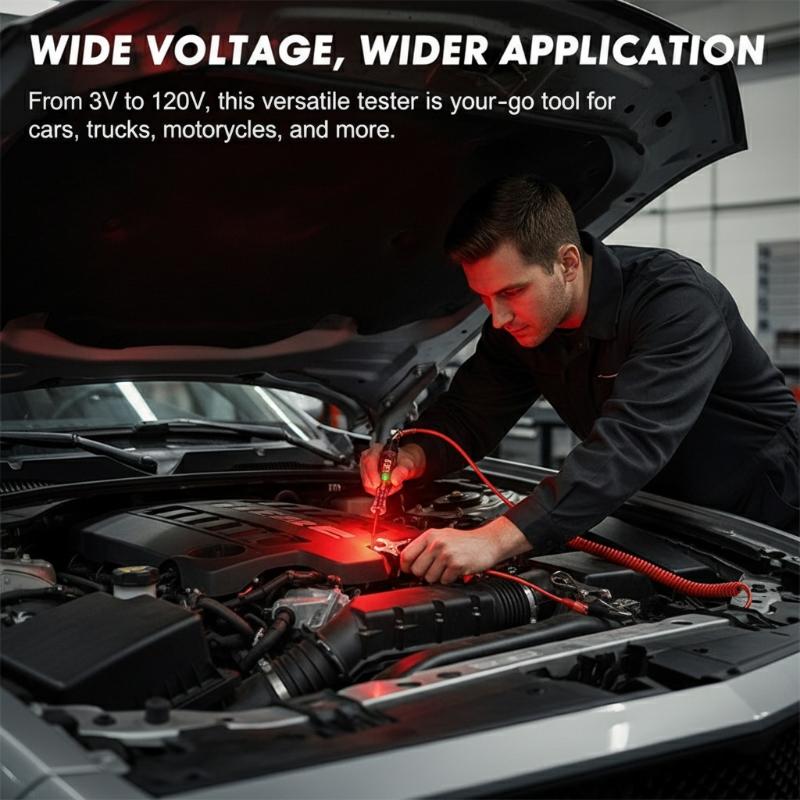 3V 120V 電圧テスターペンデジタルディスプレイロングプ - Tools Use In The Workshop のレビューと価格