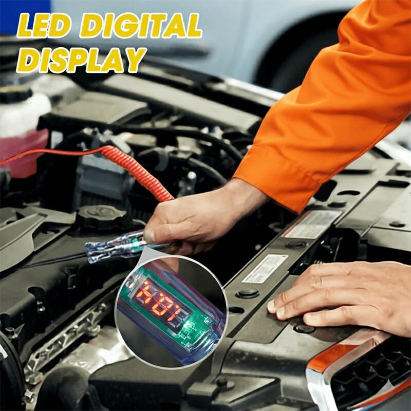 3V 120V 電圧テスターペンデジタルディスプレイロングプ - Tools Use In The Workshop のレビューと価格
