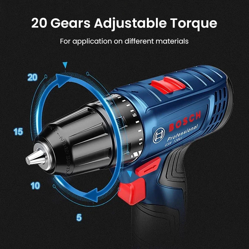 ボッシュ GSR120-LI 電動ドリル 12V プロフェッ - Power Tools For Workshop のレビューと価格
