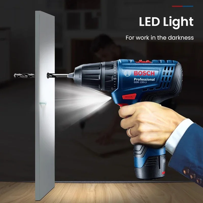 ボッシュ GSR120-LI 電動ドリル 12V プロフェッ - Power Tools For Workshop のレビューと価格