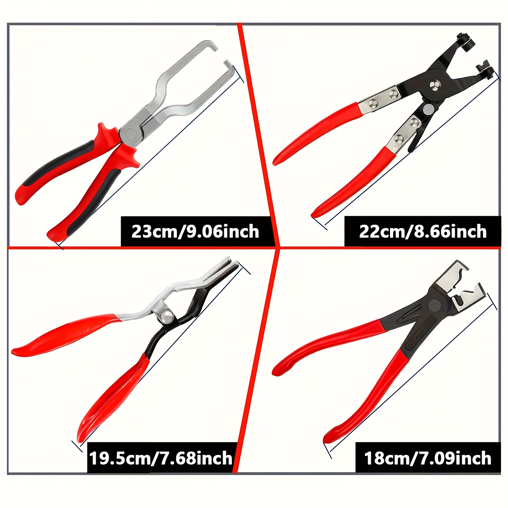 プロ用ホースクランププライヤー - 自動車修理用燃料ライン切 - Workshop Tools Sale のレビューと価格