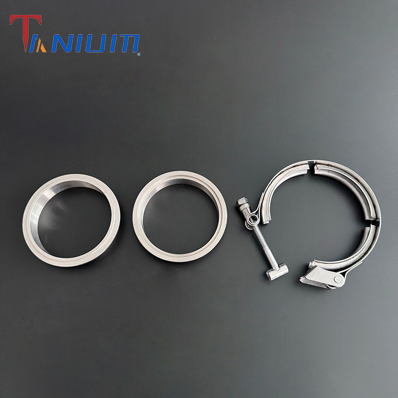 32-127mmチタン製排気管フランジ オス+メス Vバンド - Pipe Clamp Bar のレビューと価格