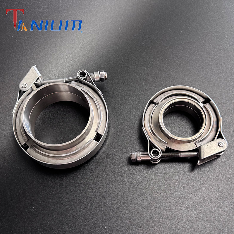 32-127mmチタン製排気管フランジ オス+メス Vバンド - Pipe Clamp Bar のレビューと価格
