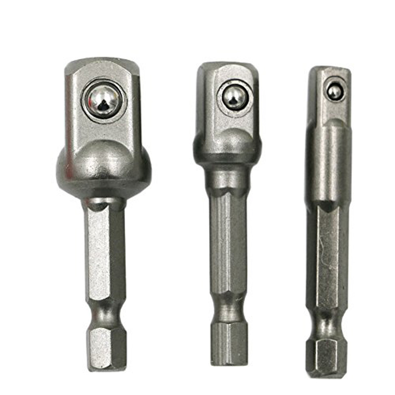 クロムバナジウム鋼ソケットアダプターセット六角シャンク 1/ - Power Tools For Workshop のレビューと価格