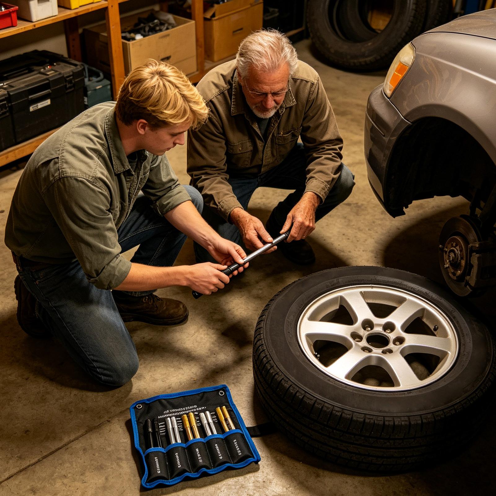 タイヤアライメントピン 10個入り。汎用、防錆、滑り止め加工 - Tools In The Workshop のレビューと価格
