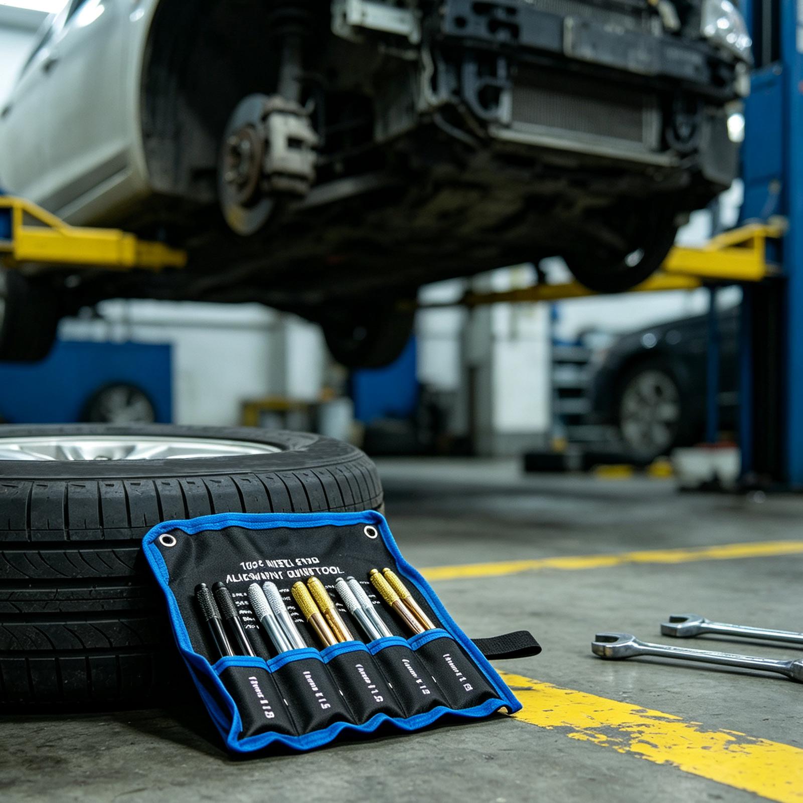 タイヤアライメントピン 10個入り。汎用、防錆、滑り止め加工 - Tools In The Workshop のレビューと価格