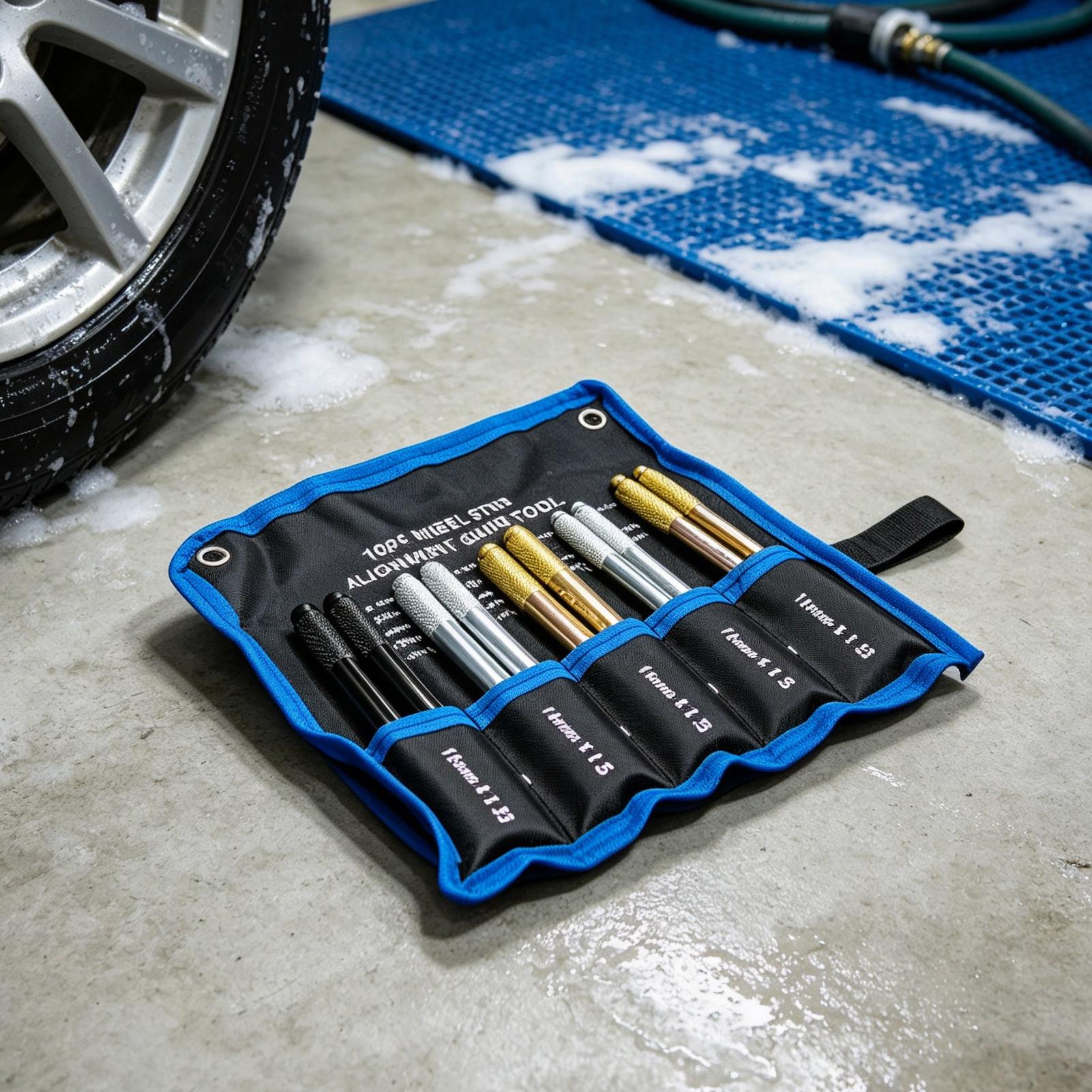 タイヤアライメントピン 10個入り。汎用、防錆、滑り止め加工 - Tools In The Workshop のレビューと価格
