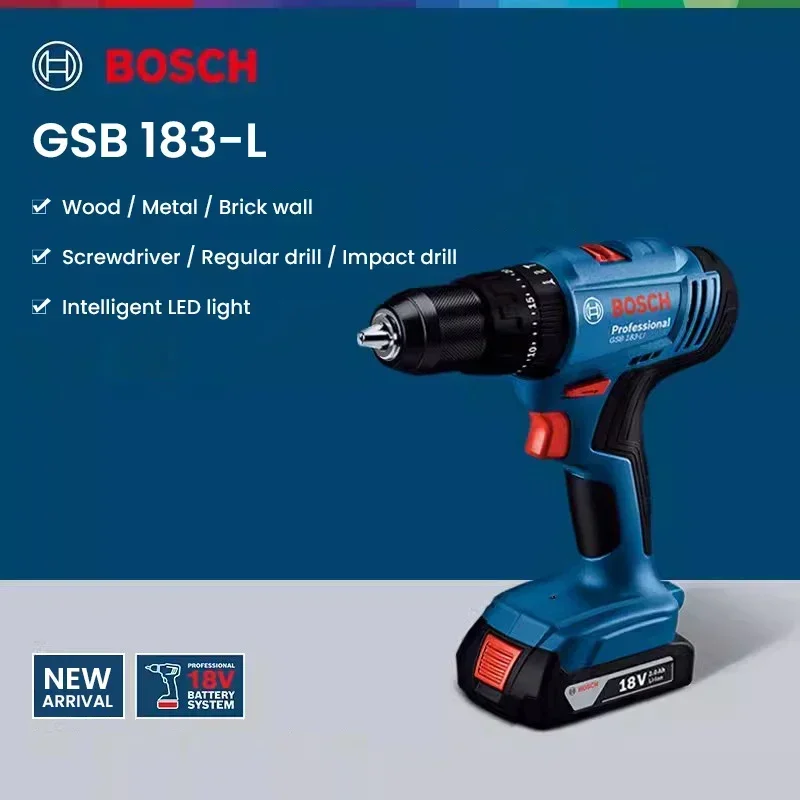 ボッシュ GSB183-LI 18V コードレス インパクト - Power Tools For Workshop のレビューと価格