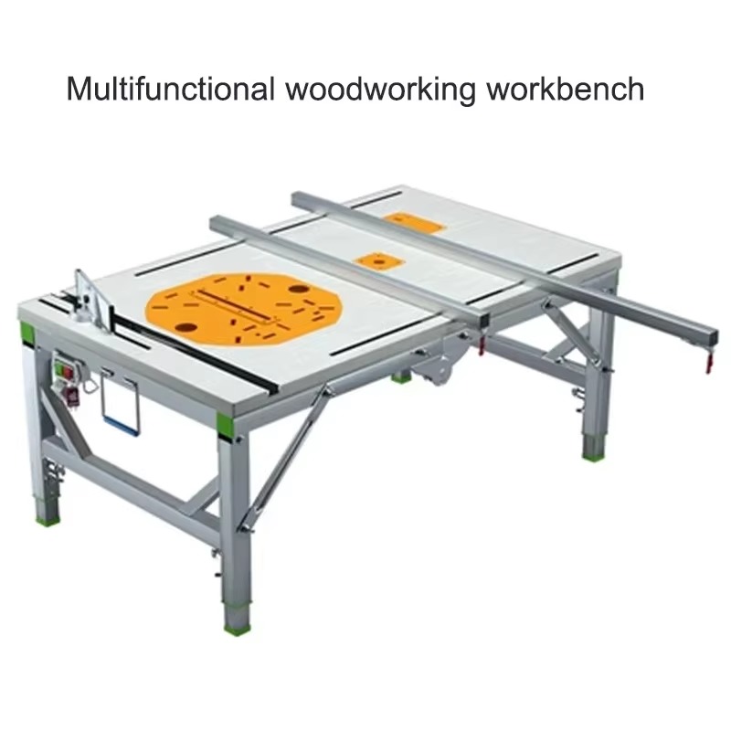 多機能折りたたみ式昇降式木工テーブル、ポータブル木工用逆向き - Workbench Portable Fold のレビューと価格