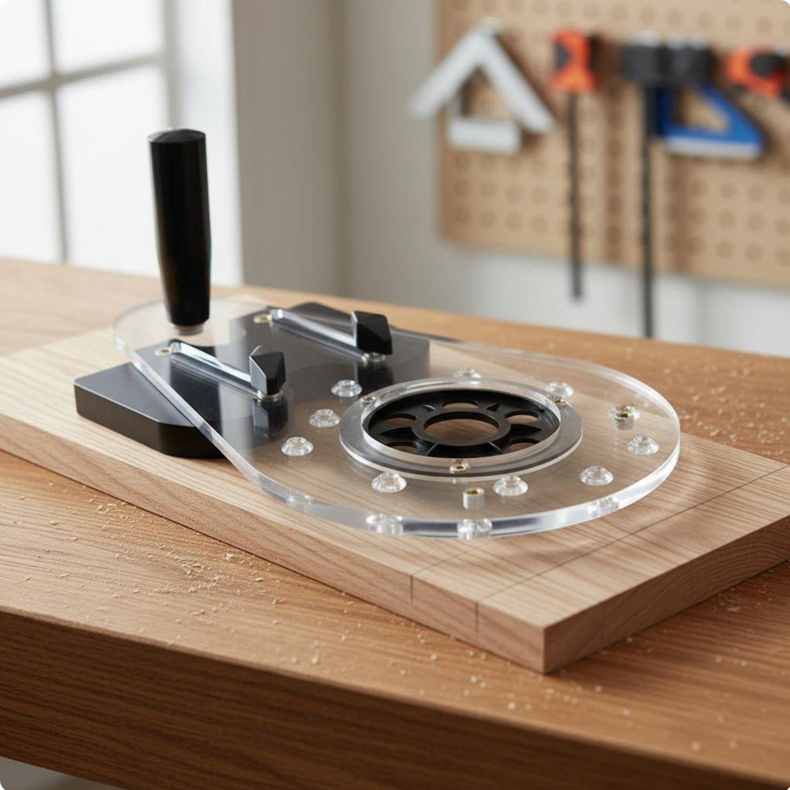 ルーターベースプレート 安定した機能 パワーツールアクセサリ - Power Tools For Workshop のレビューと価格