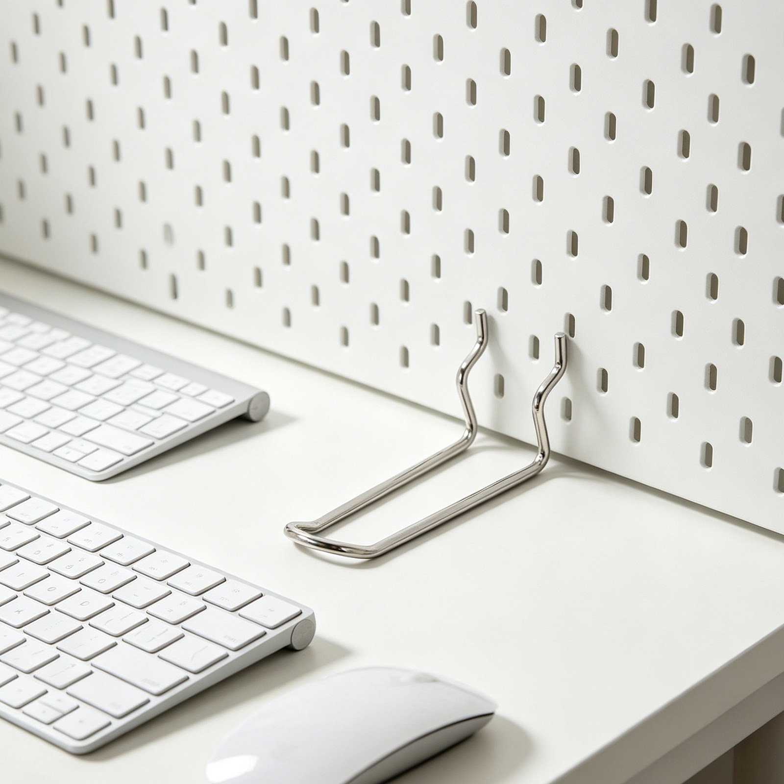 20個入り、ステンレス製ダブルアーム・ペグボード用フック、頑 - Workshop Tools Board のレビューと価格