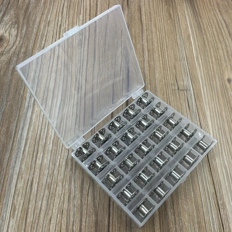25 ピース/セット空のボビンミシンプラスチックケース収納ボ - Workshop Tools Cabinet のレビューと価格