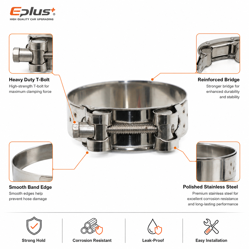 10 個ステンレス鋼ヨーロッパ製ヘビーデューティーホースクラ - Pipe Clamp Bar のレビューと価格